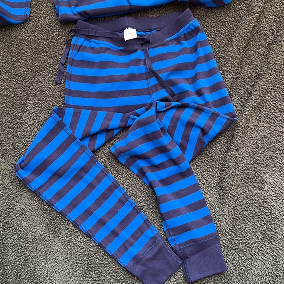Hanna Andersson Blue Striped Pajama Set - Picture 3 of 5